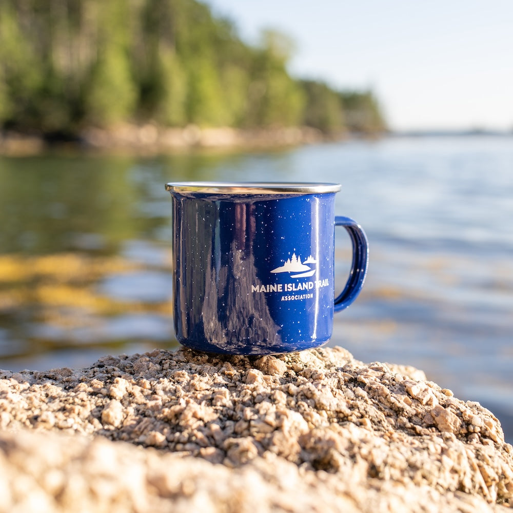 Metal Enamel Logo Mug