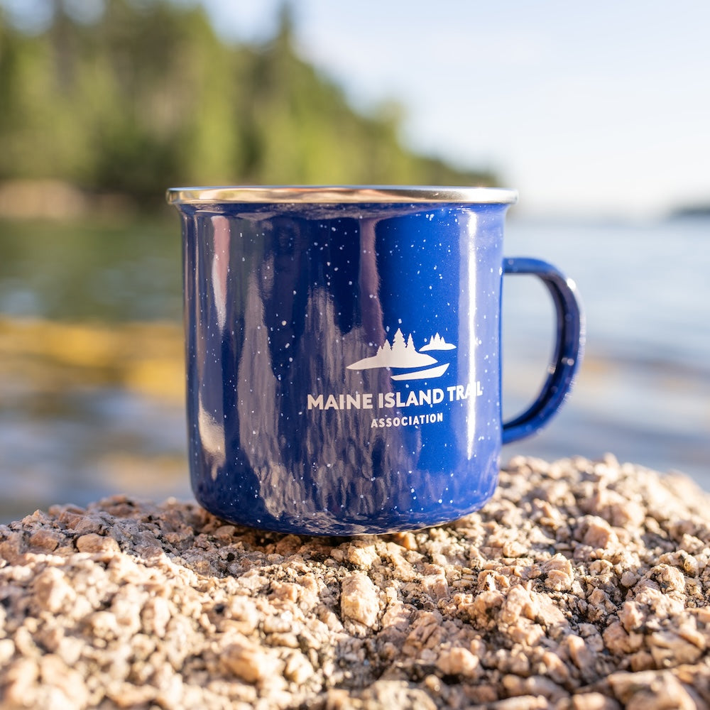 Metal Enamel Logo Mug