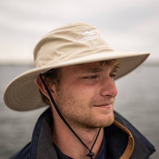 Ventilated Wide-Brim Sun Hat
